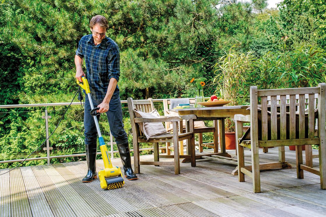 เครื่องขัดพื้น ขัดตะไคร่น้ำ Gloria รุ่น MultiBrush