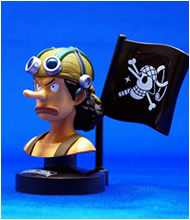 Straw Hat Pirates Set ของแท้ JP แมวทอง - Greatdeep Collection Bandai [โมเดลวันพีช] (9 ตัว)