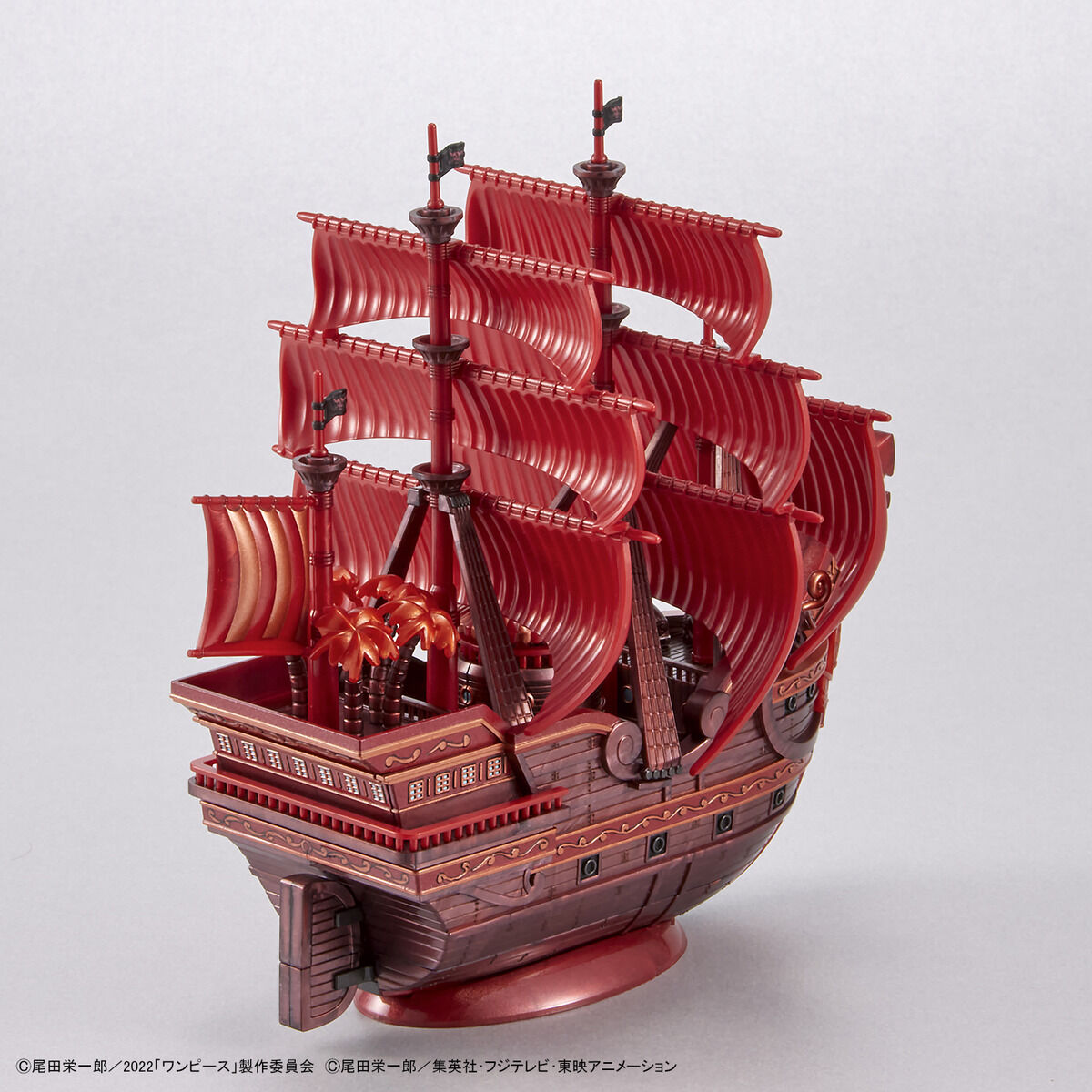 Red Force Film Red (แบบประกอบ) ของแท้ JP แมวทอง - Grand Ship Collection Bandai [โมเดลเรือวันพีช]