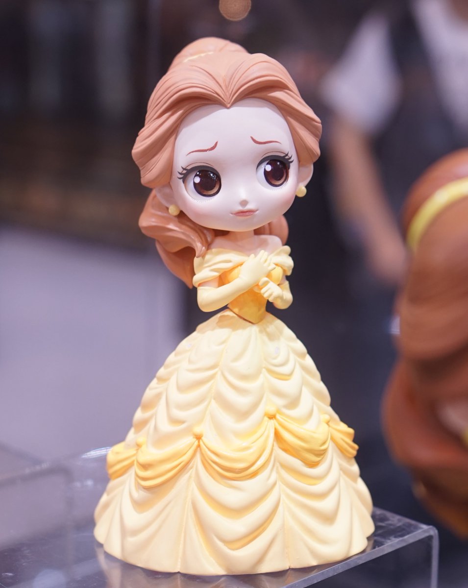 Belle - Pastel Color ของแท้ JP - Q Posket Banpresto [โมเดล Disney]