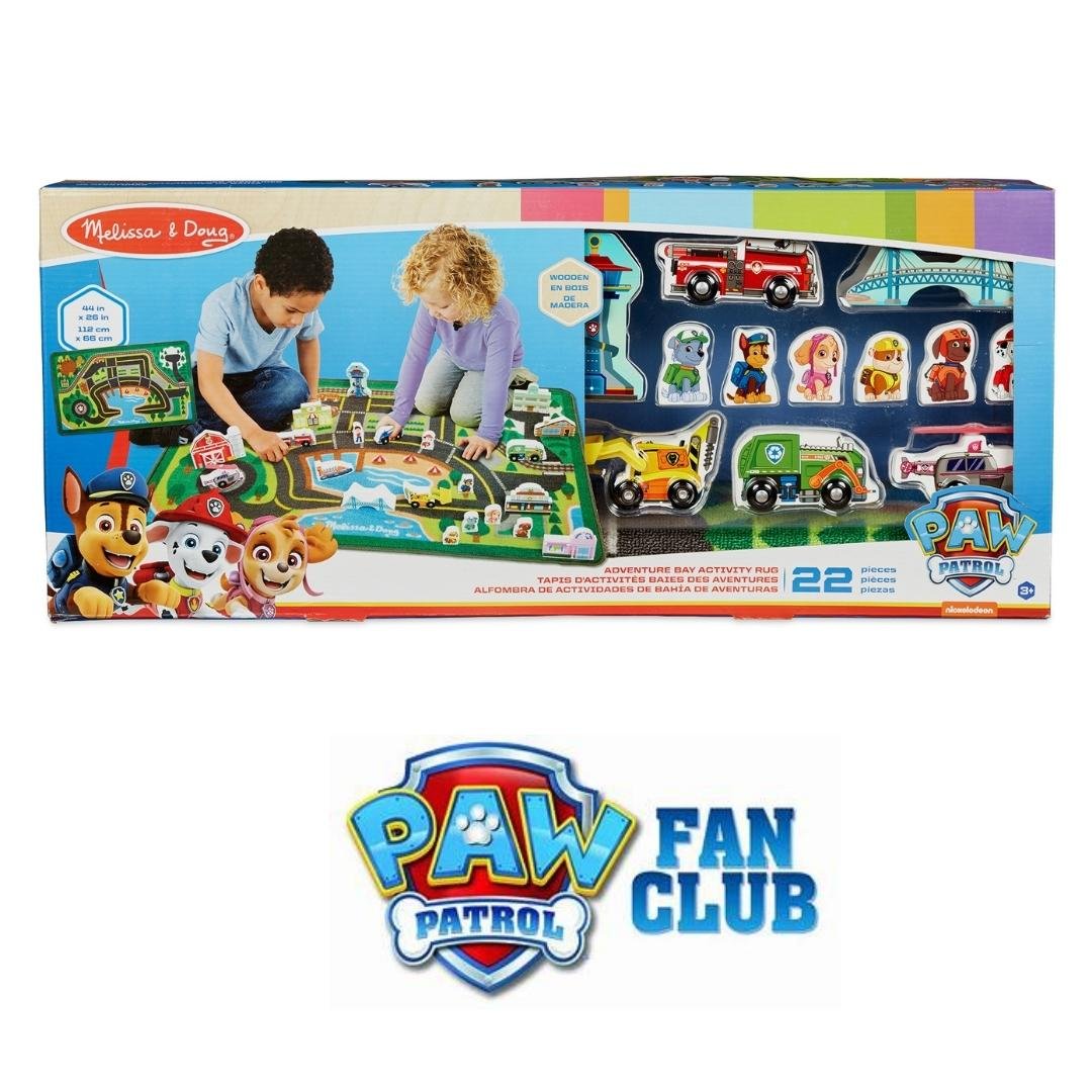ชุดพรมสร้างเมือง PAW Patrol ของเล่นเสริมพัฒนาการเด็ก เสริมทักษะการเรียนรู้ สื่อการสอนอนุบาล พร้อมส่ง
