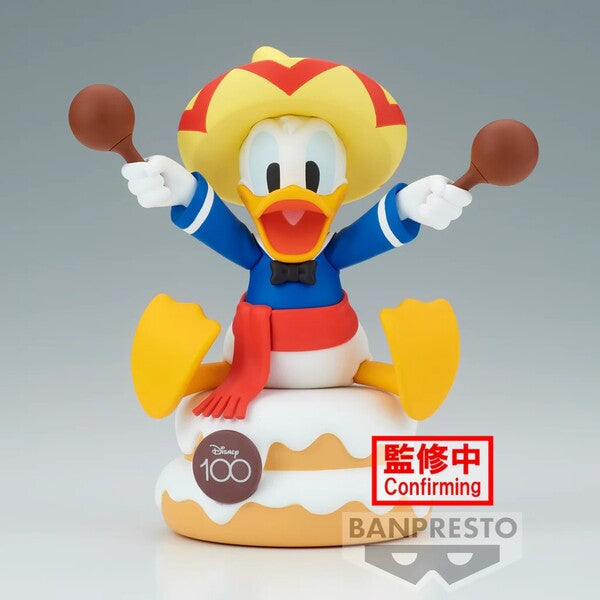 Donald Duck 100th ของแท้ JP - Sofvifigure Banpresto [โมเดล Disney]