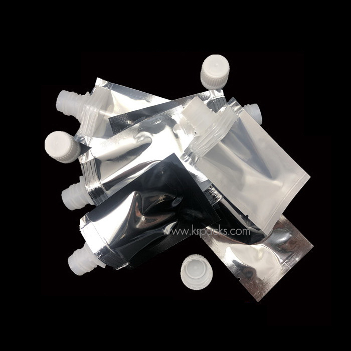 ถุงฝาเกลียว / ถุงเทสเตอร์ / ซองเทสเตอร์ หน้าใส หลังเงิน