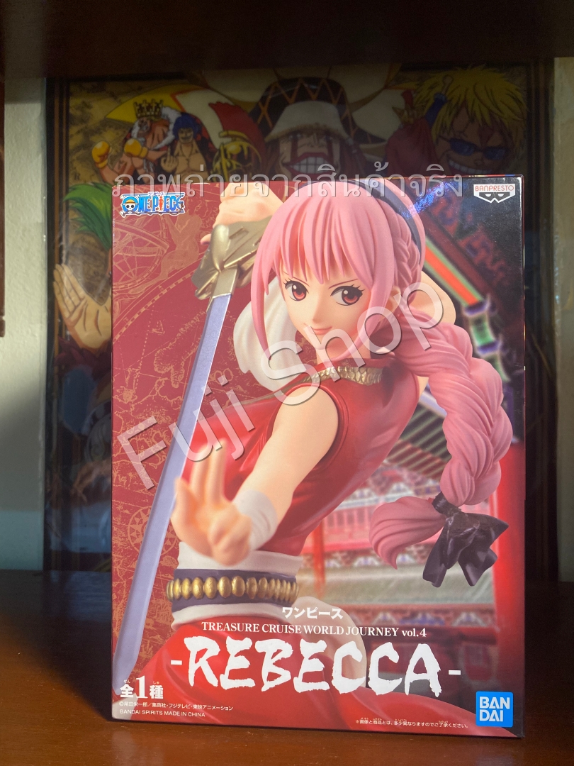 Rebecca ของแท้ JP แมวทอง - Treasure Cruise World Journey Banpresto [โมเดลวันพีช]