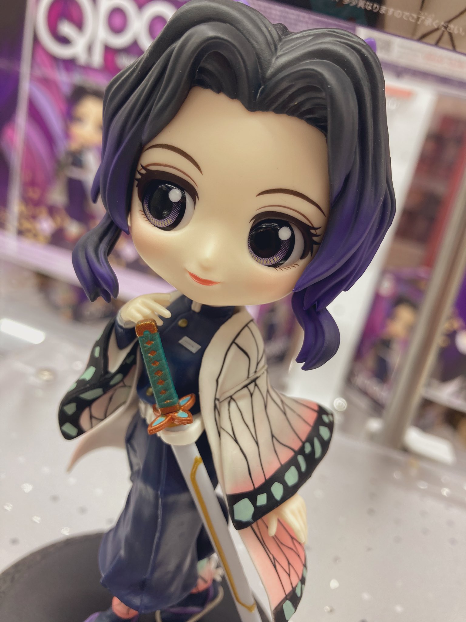 Shinobu ของแท้ JP - Q Posket Banpresto [โมเดล Demon Slayer]