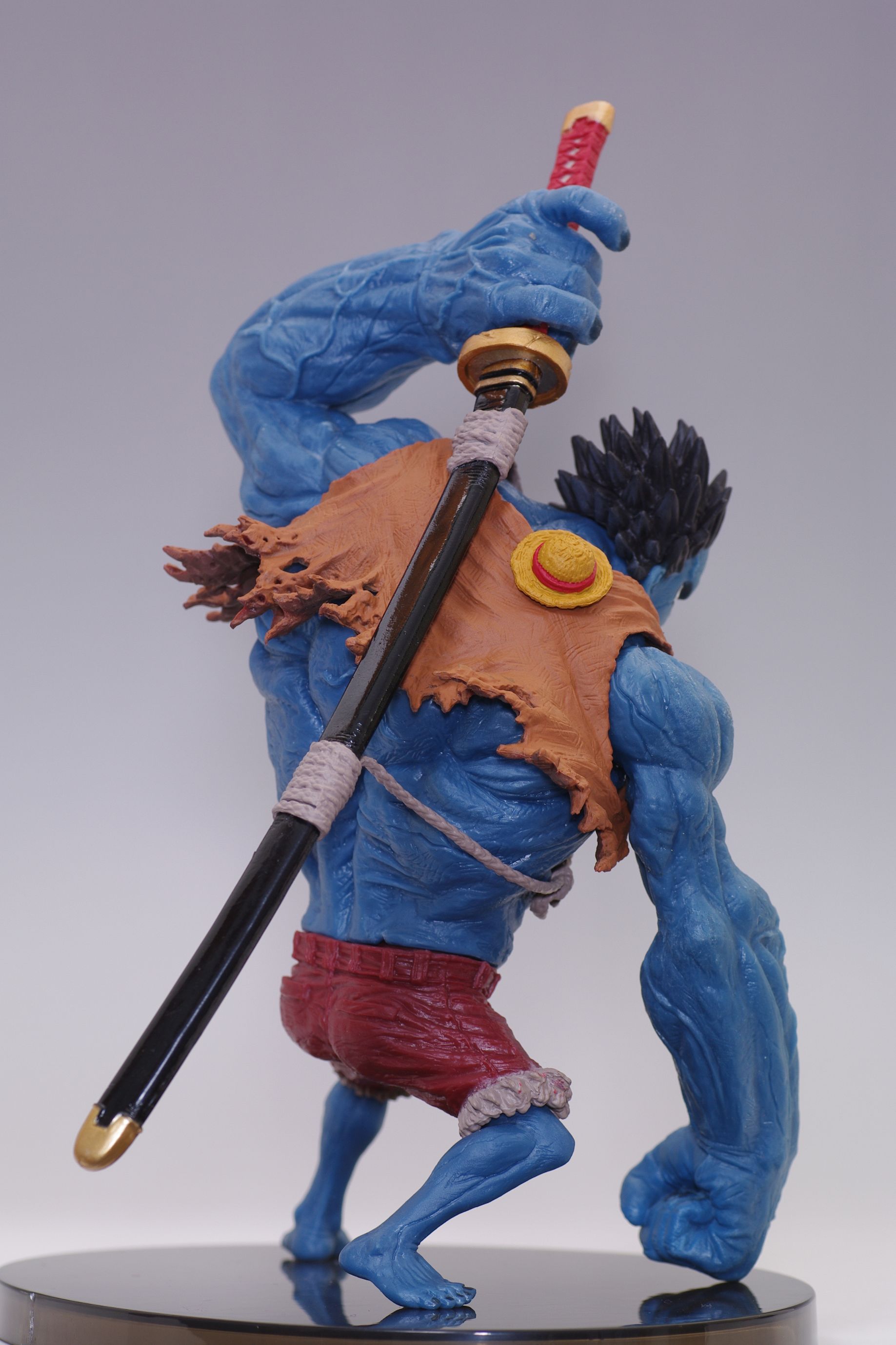 Luffy Nightmare ของแท้ JP แมวทอง - Scultures Banpresto [โมเดลวันพีช]