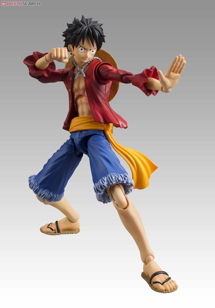 Luffy (ขยับได้) ของแท้ JP แมวทอง - Variable Action Heroes Megahouse [โมเดลวันพีช]