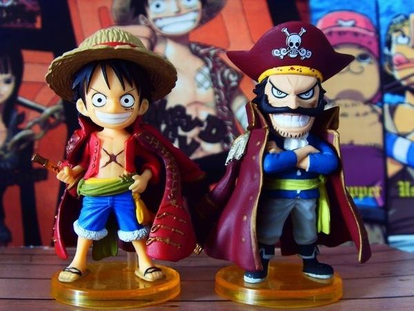 Pirate Kings Set ของแท้ JP แมวทอง - WCF Banpresto [โมเดลวันพีช] (2 ตัว + หนังสือ)