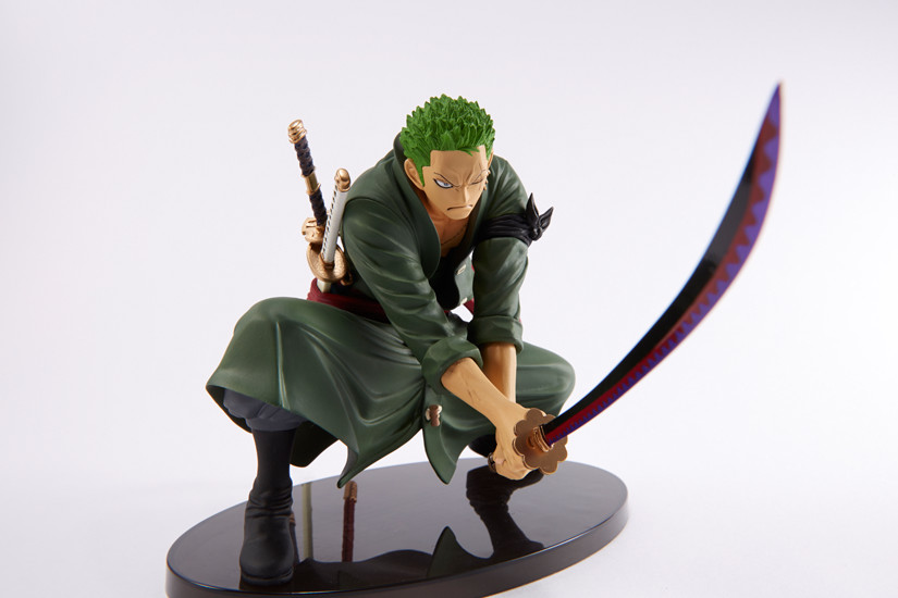 Zoro ของแท้ JP แมวทอง - Scultures Banpresto [โมเดลวันพีช]