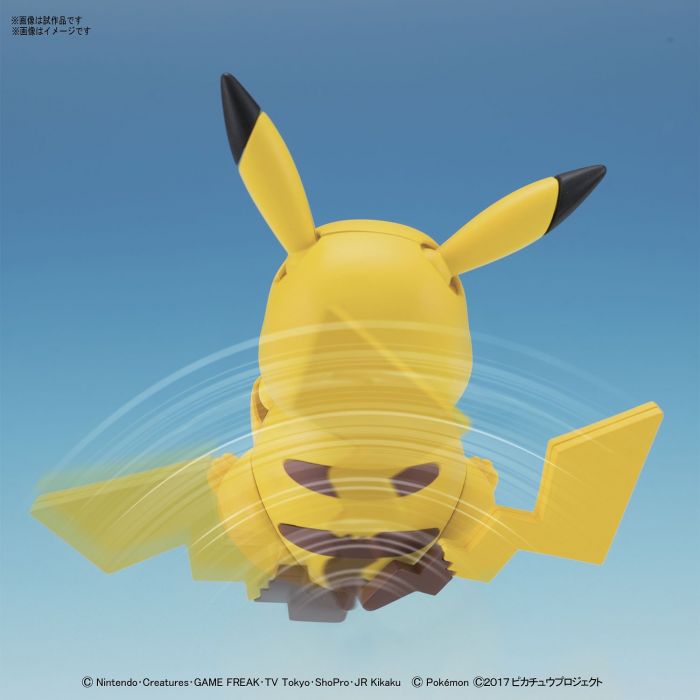 Pikachu (แบบประกอบ) ของแท้ JP - Pokemon Plamo Bandai [โมเดลโปเกมอน]