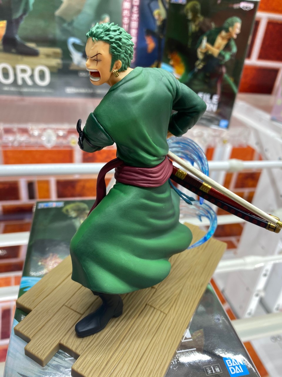 Zoro ของแท้ JP แมวทอง - Log File Selection Banpresto [โมเดลวันพีช]