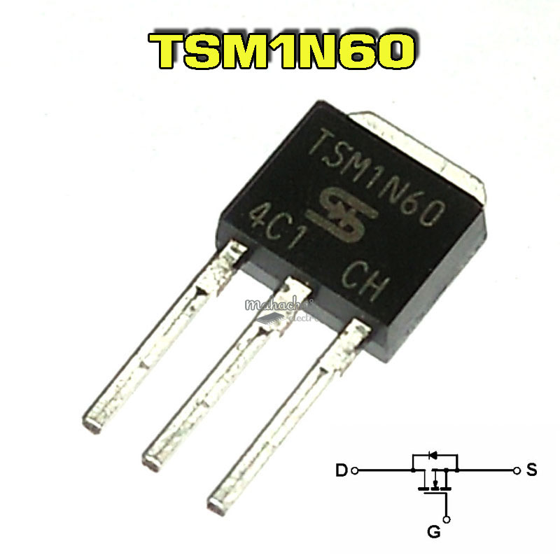 TSM1N60 N-Channel