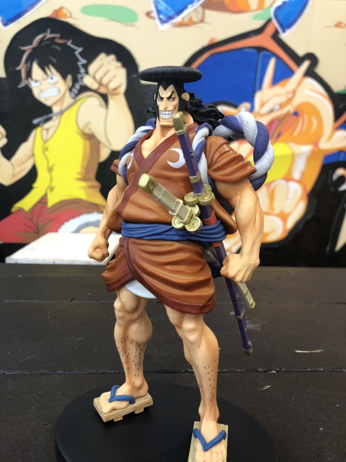 Oden ของแท้ JP แมวทอง - Grandline Men Banpresto [โมเดลวันพีช]