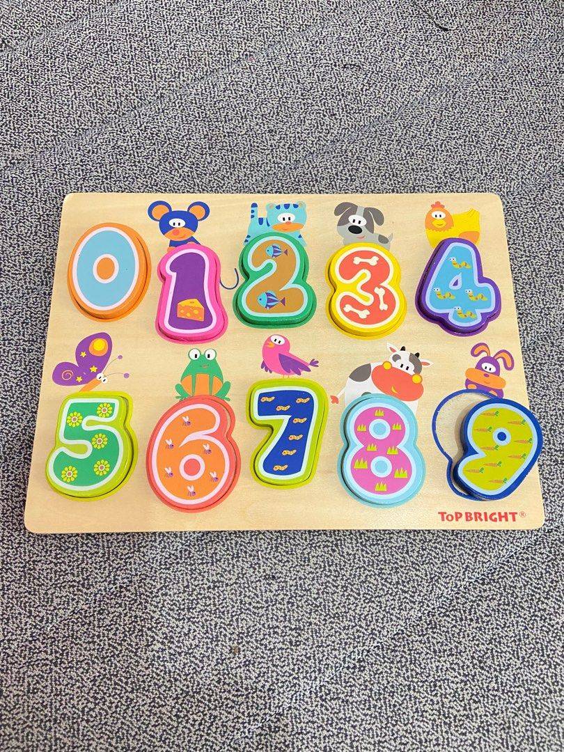 กระดานจับคู่ชุดสัตว์กับอาหาร ตัวเลข0-9 ,ของเล่นไม้ ,กระดาน,จับคู่,ตัวเลข ของเล่นเสริมทักษะการเรียนรู้, ของเล่นเสริมพัฒนาการเด็กอนุบาล, สื่อการสอนปฐมวัย, พร้อมส่ง