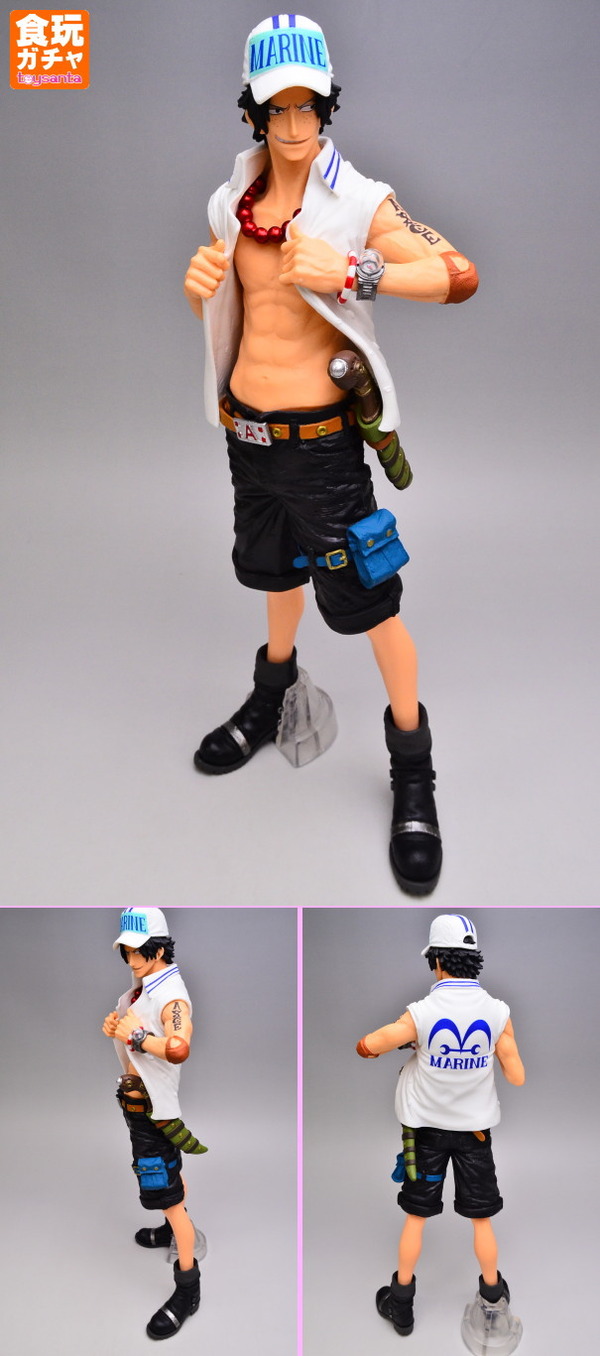 Ace ของแท้ JP แมวทอง - King of Artist Banpresto [โมเดลวันพีช]