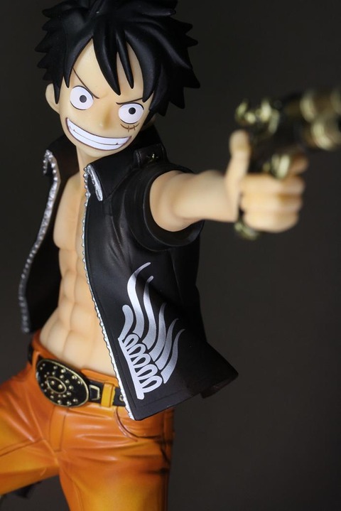 Luffy ของแท้ JP - Door Painting Collection Figure Plex [โมเดลวันพีช]