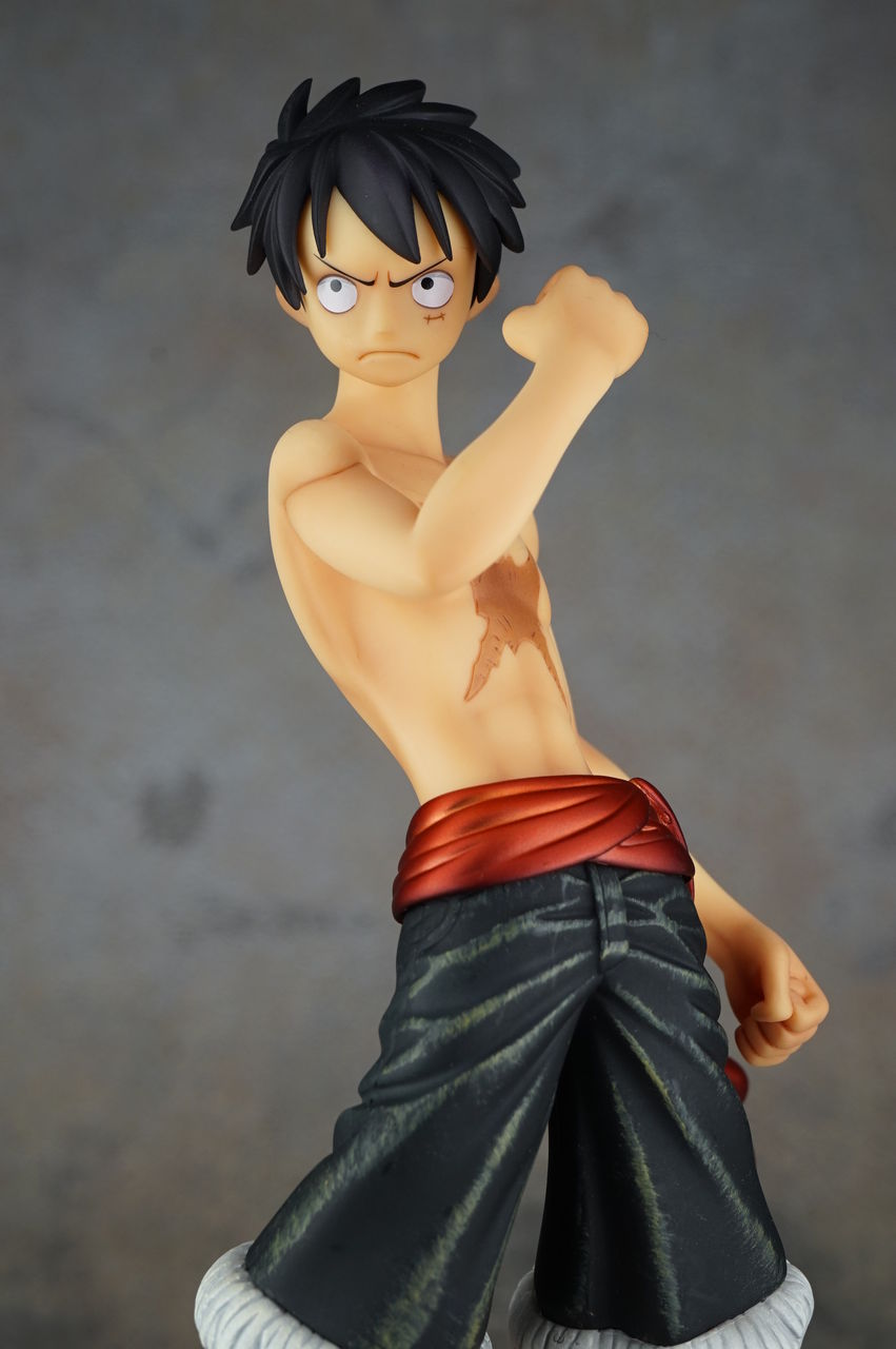 Luffy Film Z ของแท้ JP แมวทอง - POP Megahouse [โมเดลวันพีช]