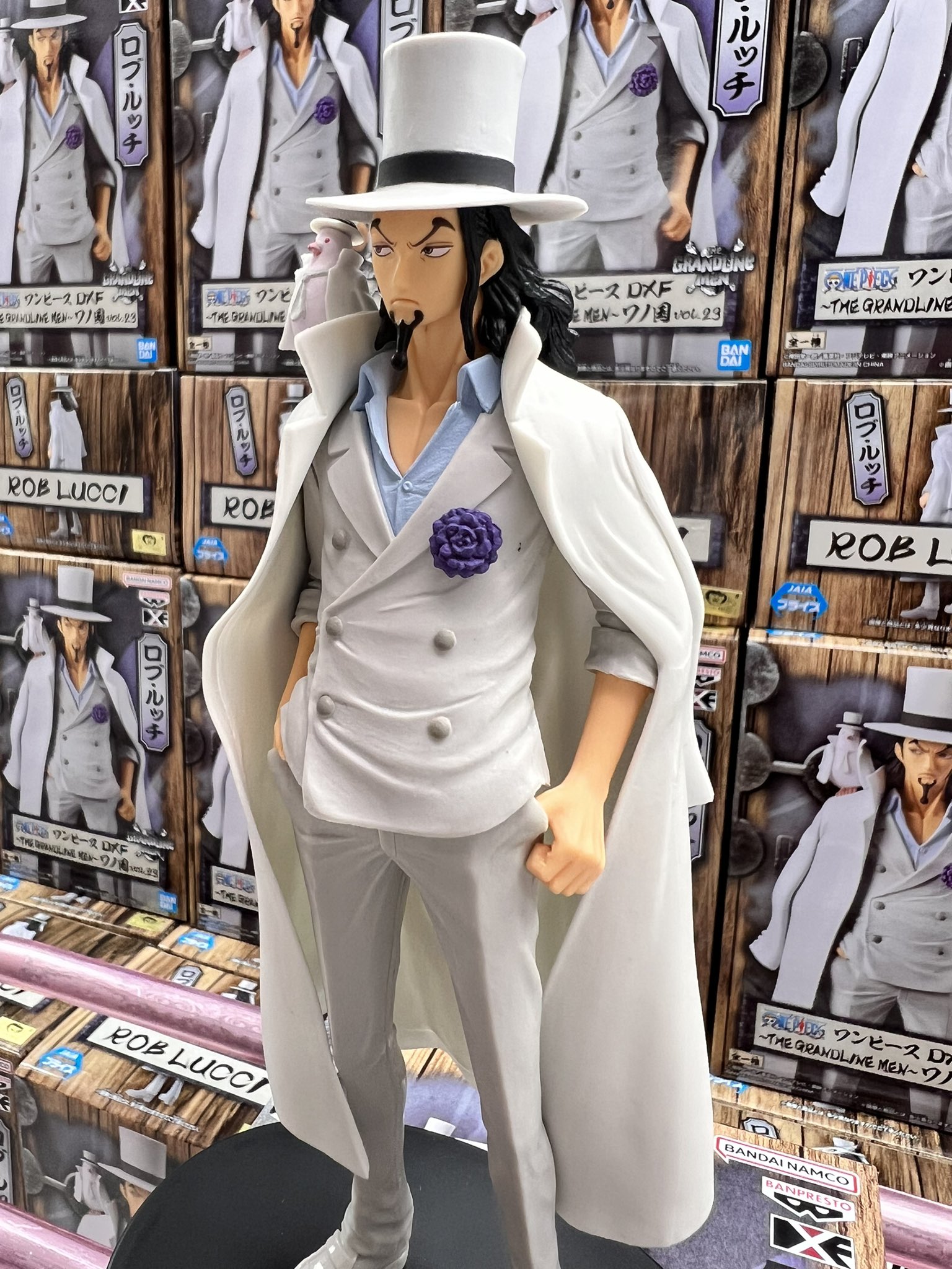 Lucci Wano ของแท้ JP แมวทอง - Grandline Men Banpresto [โมเดลวันพีช]
