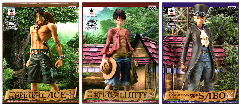 Revival Set ของแท้ JP แมวทอง - Master Stars Piece Banpresto [โมเดลวันพีช] (3 ตัว)
