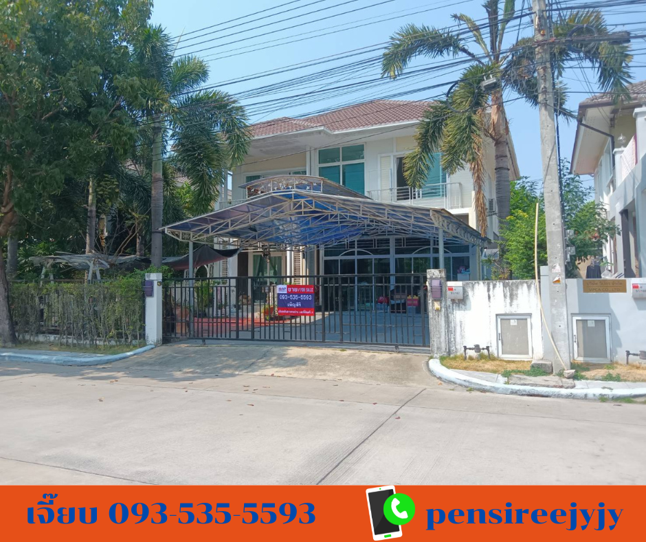 บ้านเดี่ยว เดอะ แกลเลอรี่ ใกล้ถนนพุทธมณฑลสาย 4 เพียง 250 เมตร บ้านเดี่ยว 2ชั้น ขนาด 74 ตารางวา