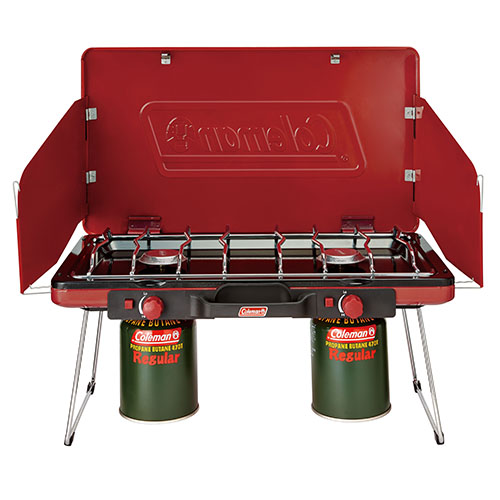 JP Powerhouse LP 2 Burner Stove Red 2000021950