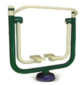 เครื่องออกกำลังกายกลางแจ้งชุดเดิน ลมอากาศ แบบเดี่ยว ลานกีฬา อเนกประสงค์ สนามกีฬา พร้อมส่ง ขนาด 35*100*120 ซม.