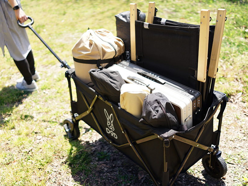 DoD Folding Carry Wagon Black C2-46-BK