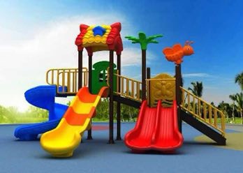 เครื่องเล่นสนามกลางแจ้ง ชุด หลังคาน้อยแสนซน / เครื่องเล่นสนามกลางแจ้ง ชุด Tripper Slide