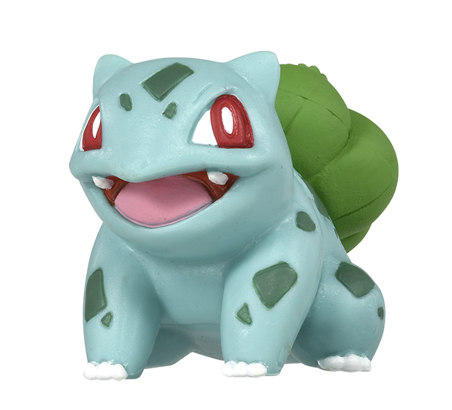 Bulbasaur ของแท้ JP - Monster Collection Takara Tomy [โมเดลโปเกมอน]