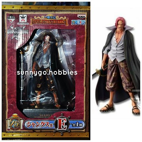 Shanks ของแท้ JP แมวทอง - Ichiban Kuji Banpresto [โมเดลวันพีช]