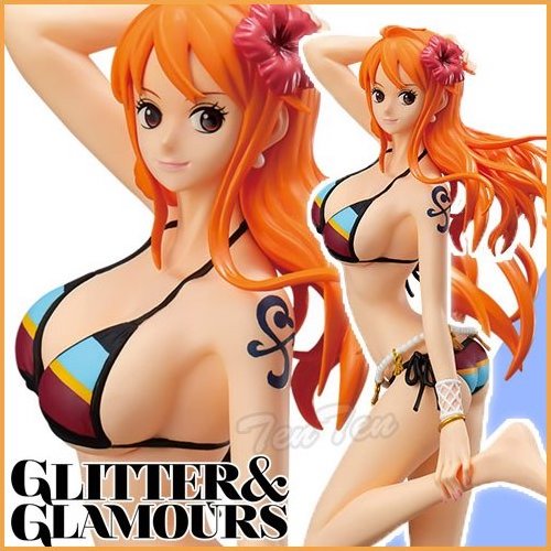 Nami Color Walk Style ของแท้ JP แมวทอง - Glitter & Glamours Banpresto [โมเดลวันพีช]