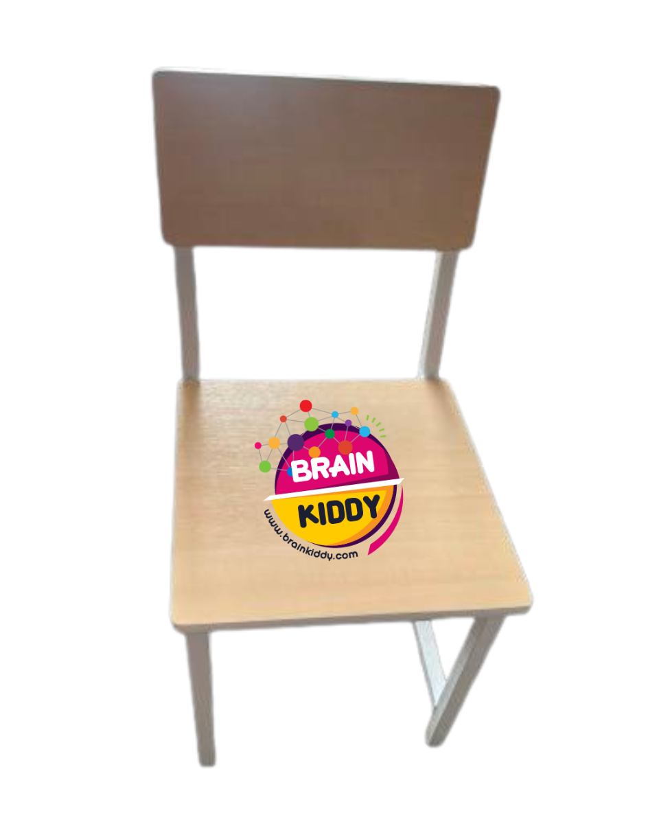 ชุดโต๊ะเรียนเดี่ยวประถมลายไม้ โครงเหล็ก ท็อปเมลามีน สั่งทำตามสิ่งที่ต้องการได้ โต๊ะเก้าอี้ประถม-อนุบาลสั่งทำขนาดตามที่ต้องการได้ โต๊ะ ขนาด 40 x 60 x 76 ซม. เก้าอี้ ขนาด 38 x 38 x 83 ซม.