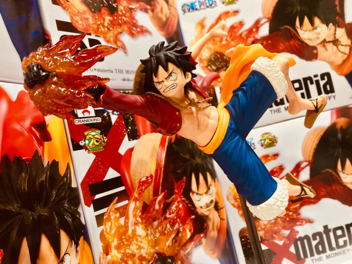 Luffy ของแท้ JP แมวทอง - Gxmateria Banpresto [โมเดลวันพีช]