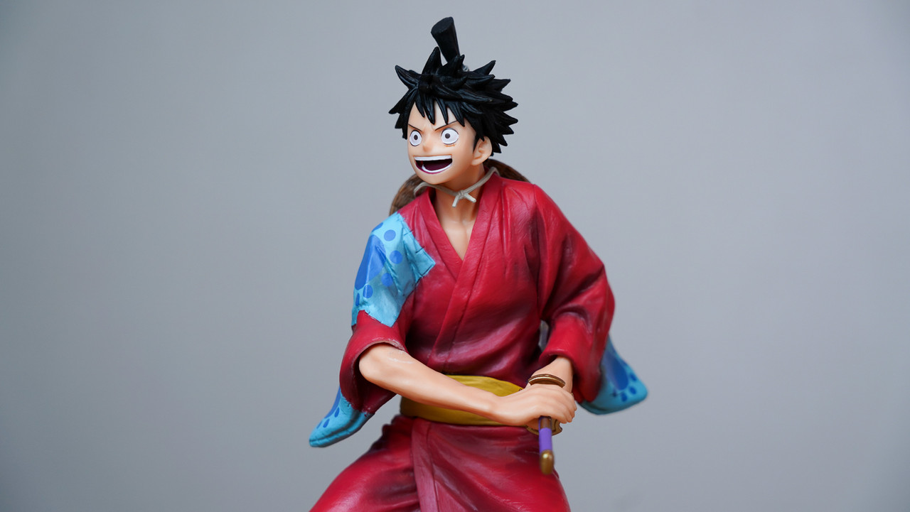 Luffy Wano ของแท้ JP แมวทอง - Ichiban Kuji Banpresto [โมเดลวันพีช]