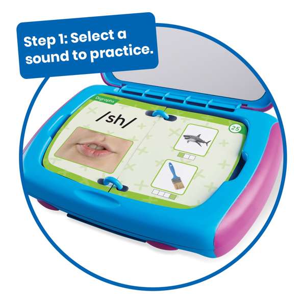 ชุดเรียนรู้การออกเสียงโฟนิกส์พื้นฐาน จากกระจกหรรษา สื่อการสอนอนุบาล,ปฐมวัย,ของเล่นเสริมพัฒนาการ, ของเล่นเสริมทักษะ