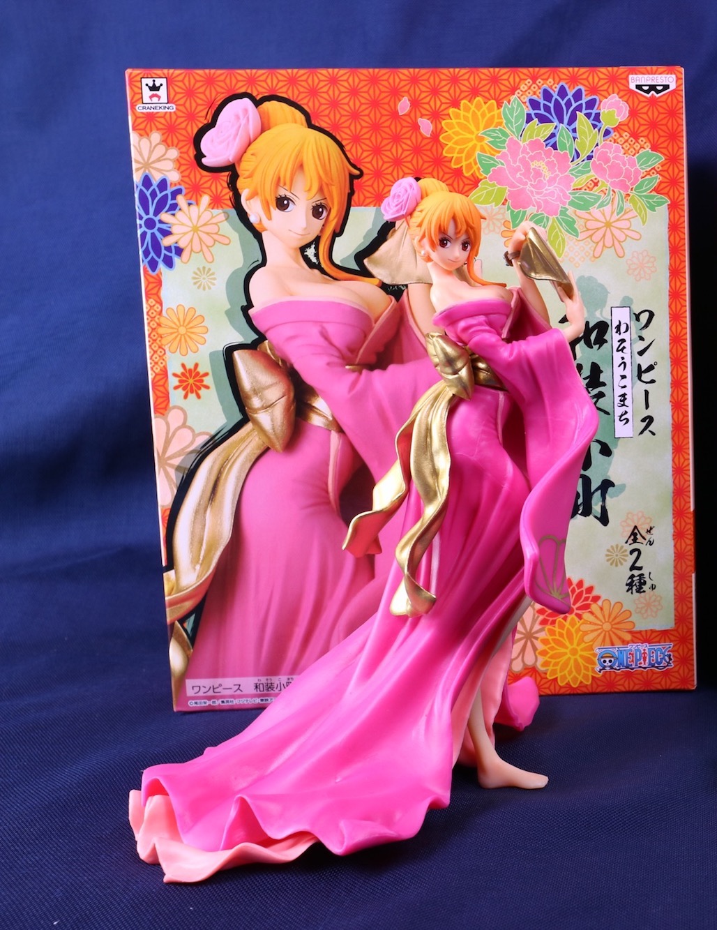 Nami ของแท้ JP แมวทอง - Waso Komachi Banpresto [โมเดลวันพีช]