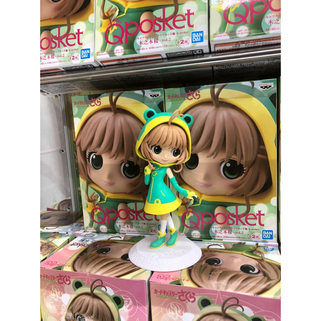 Sakura Clear Card ของแท้ JP - Q Posket Banpresto [โมเดล Cardcaptor Sakura]