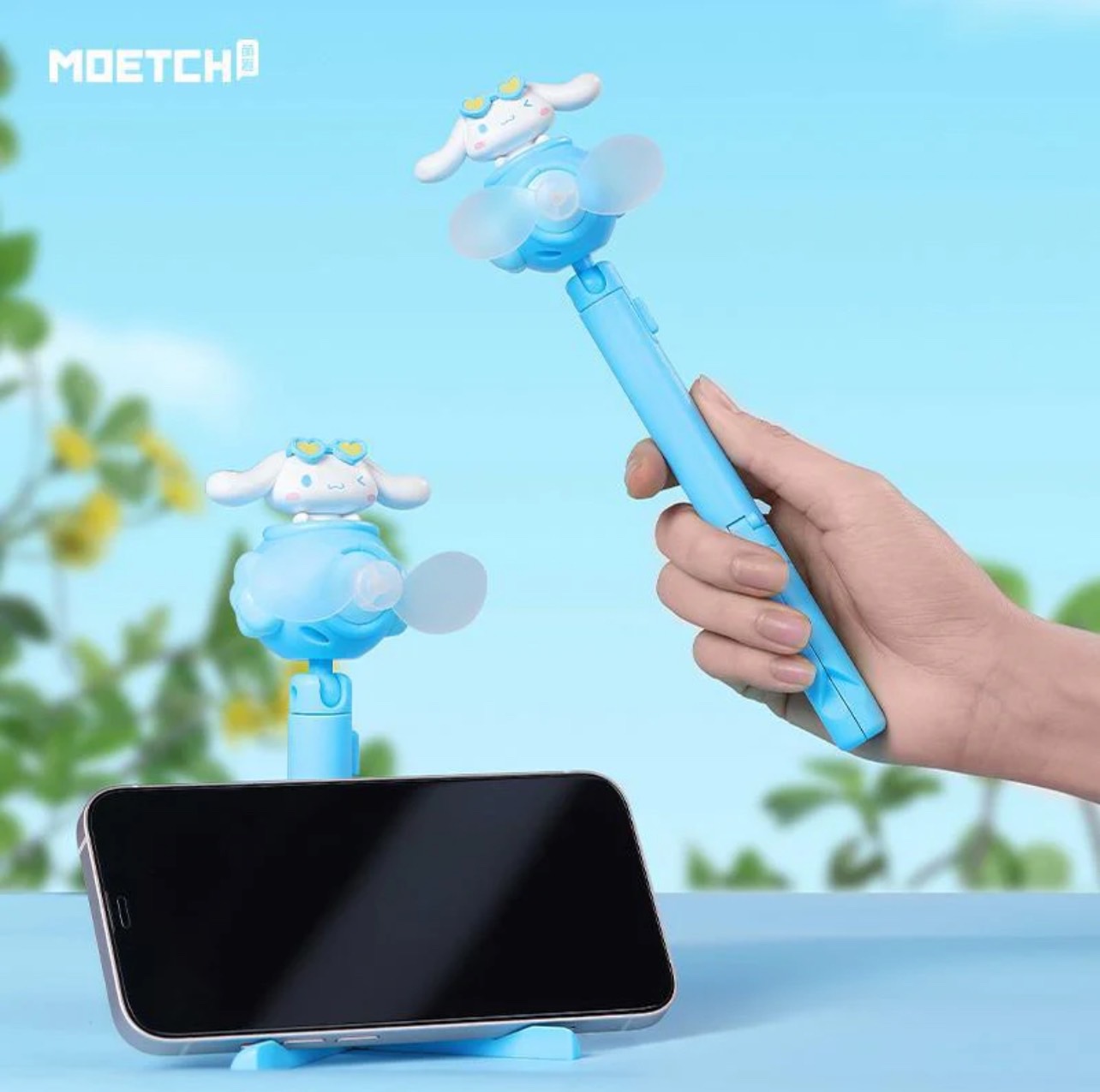 Moetch Fan Moetch CinnamoRoll Spaceship Copter Fan