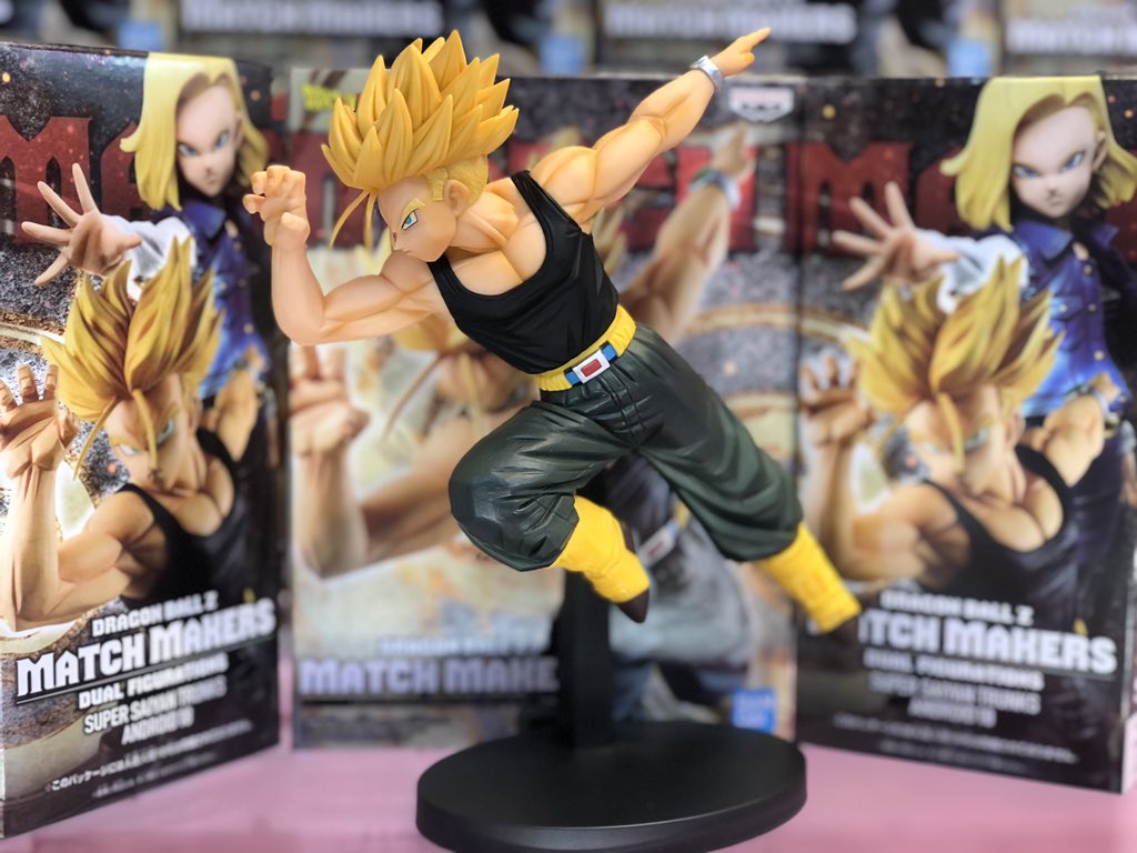 Trunks Super Saiyan ของแท้ JP แมวทอง - Match Makers Banpresto [โมเดลดราก้อนบอล]