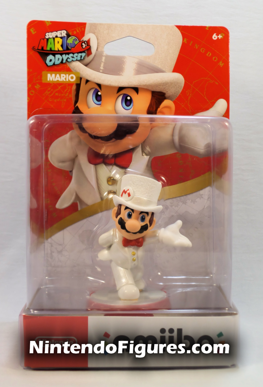 Mario Odyssey ของแท้ JP - Amiibo Nintendo [โมเดลมาริโอ้]