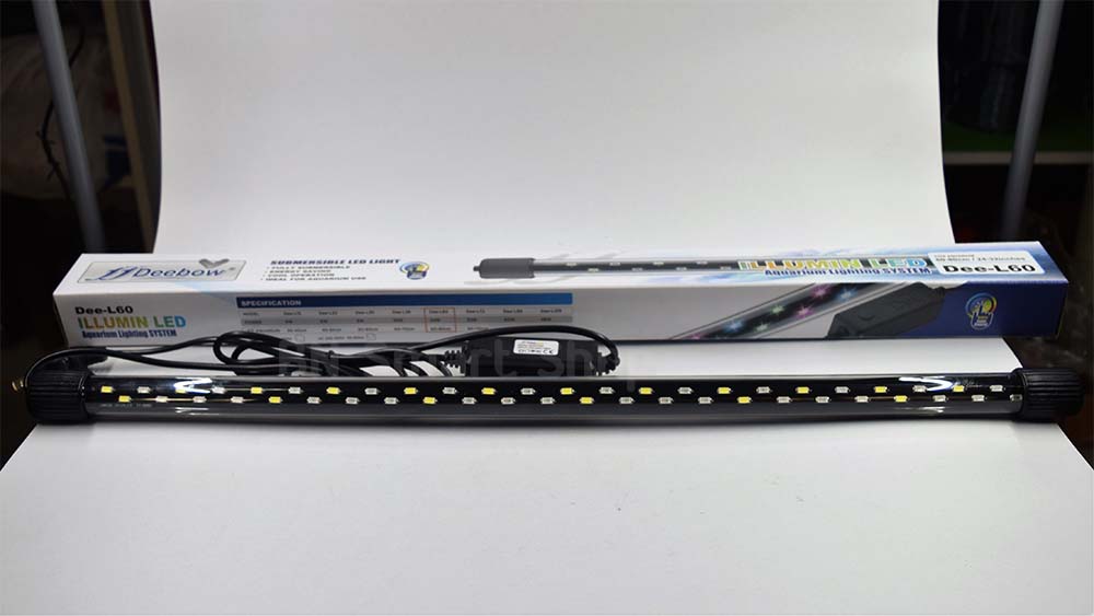 หลอดไฟ LED กันน้ำ ปรับไฟได้ 3 แบบ Deebow Dee-L60 กำลัง 24 วัตต์ ใช้กับตู้ขนาด 60-80 ซม. / 24-32 นิ้ว