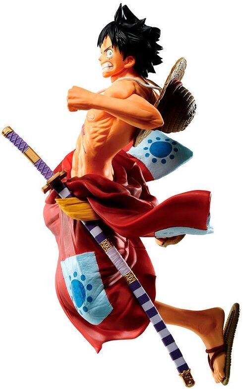 Luffy Wano ของแท้ JP แมวทอง - Ichiban Kuji Banpresto [โมเดลวันพีช]
