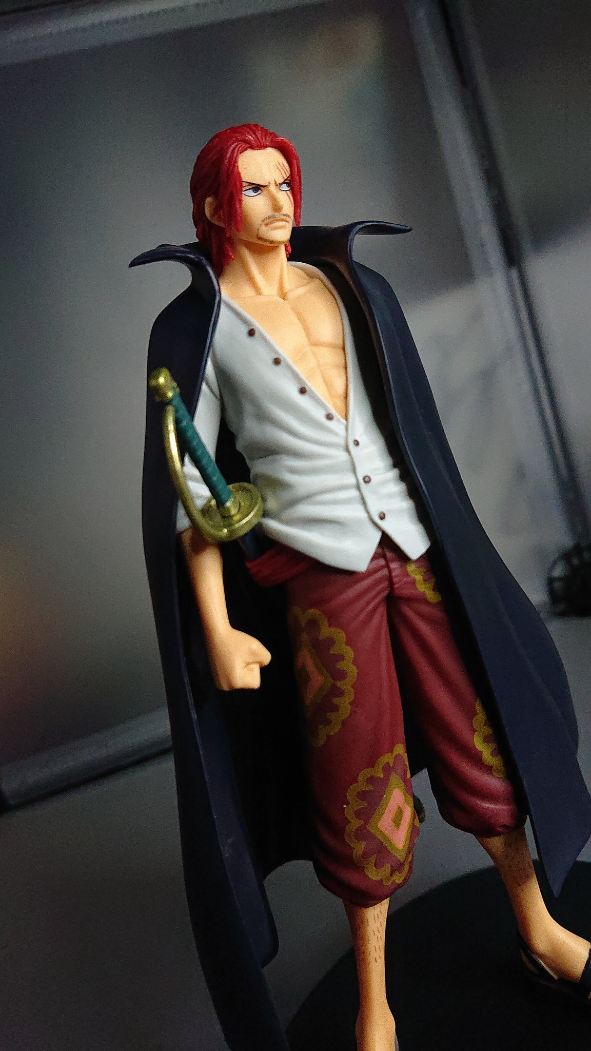 Shanks Film Red ของแท้ JP แมวทอง - Grandline Men Banpresto [โมเดลวันพีช]