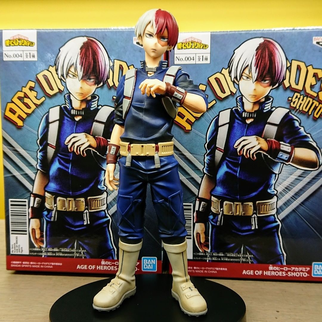 Todoroki ของแท้ JP - Age of Heroes Banpresto [โมเดล My Hero Academia]