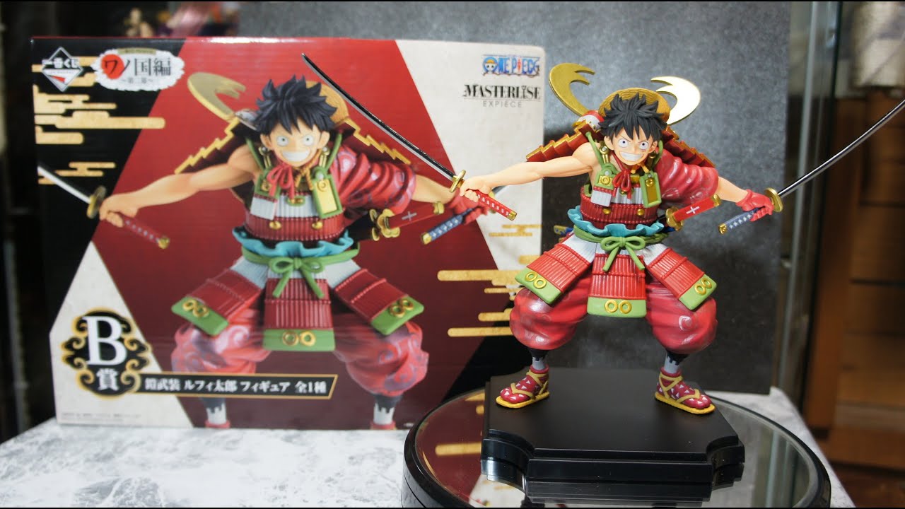 Luffy Wano ของแท้ JP แมวทอง - Ichiban Kuji Banpresto [โมเดลวันพีช]