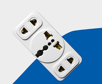 Adapter Universal 1 ช่อง + 2