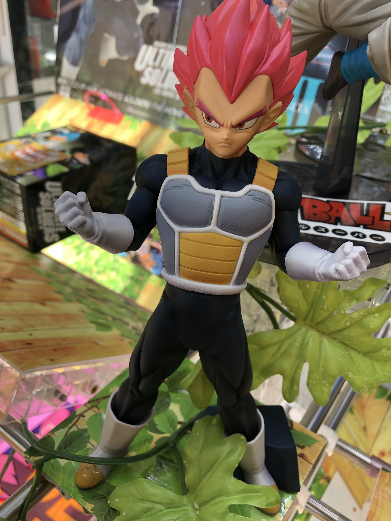 Vegeta Super Saiyan God ของแท้ JP แมวทอง - Choukoku Buyuuden Banpresto [โมเดลดราก้อนบอล]