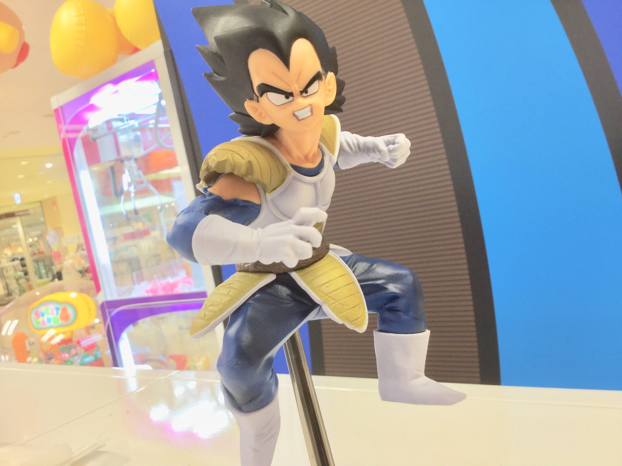 Vegeta ของแท้ JP แมวทอง - Banpresto World Figure Colosseum [โมเดลดราก้อนบอล]