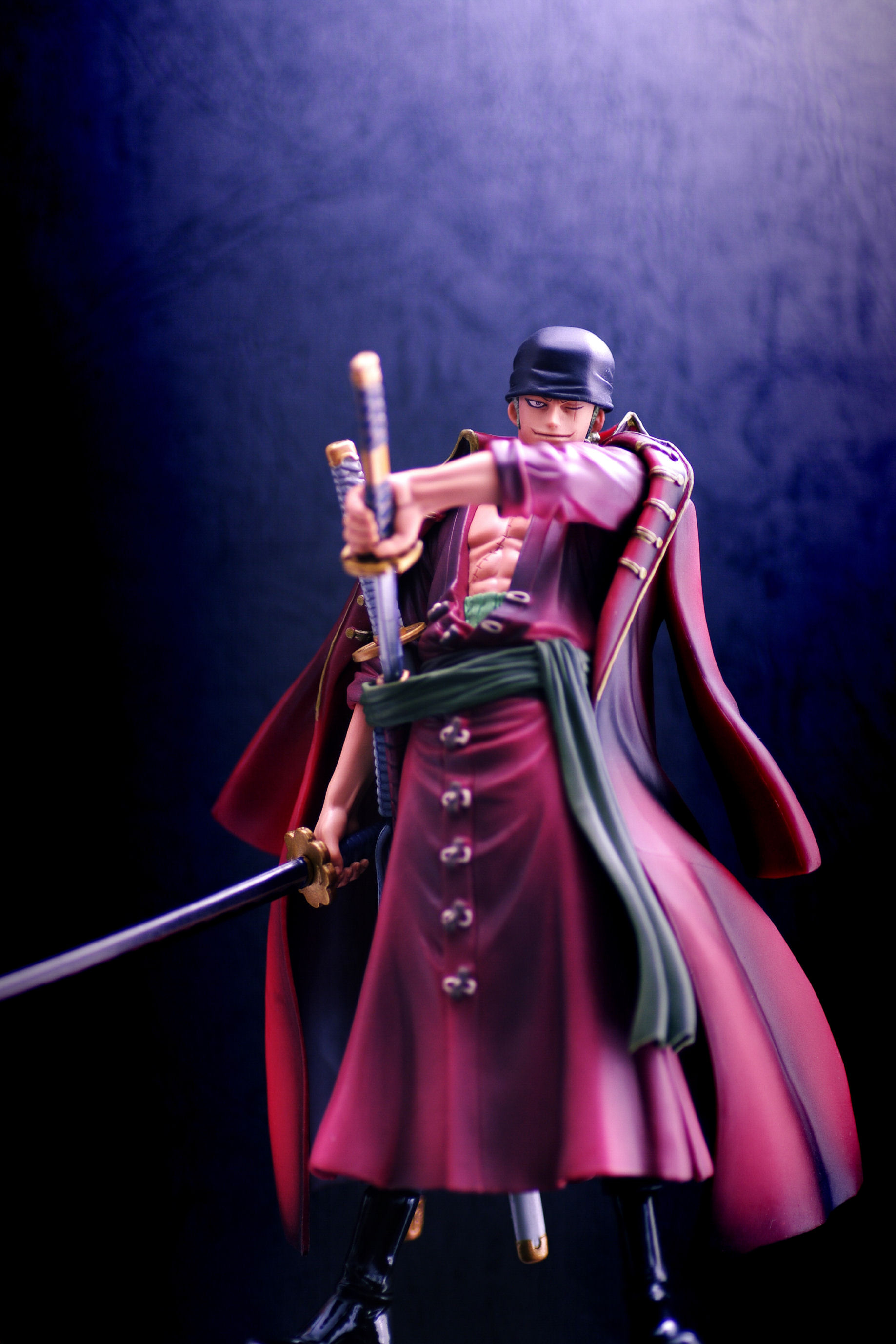 Zoro Film Z ของแท้ JP แมวทอง - Grandline Men Banpresto [โมเดลวันพีช]