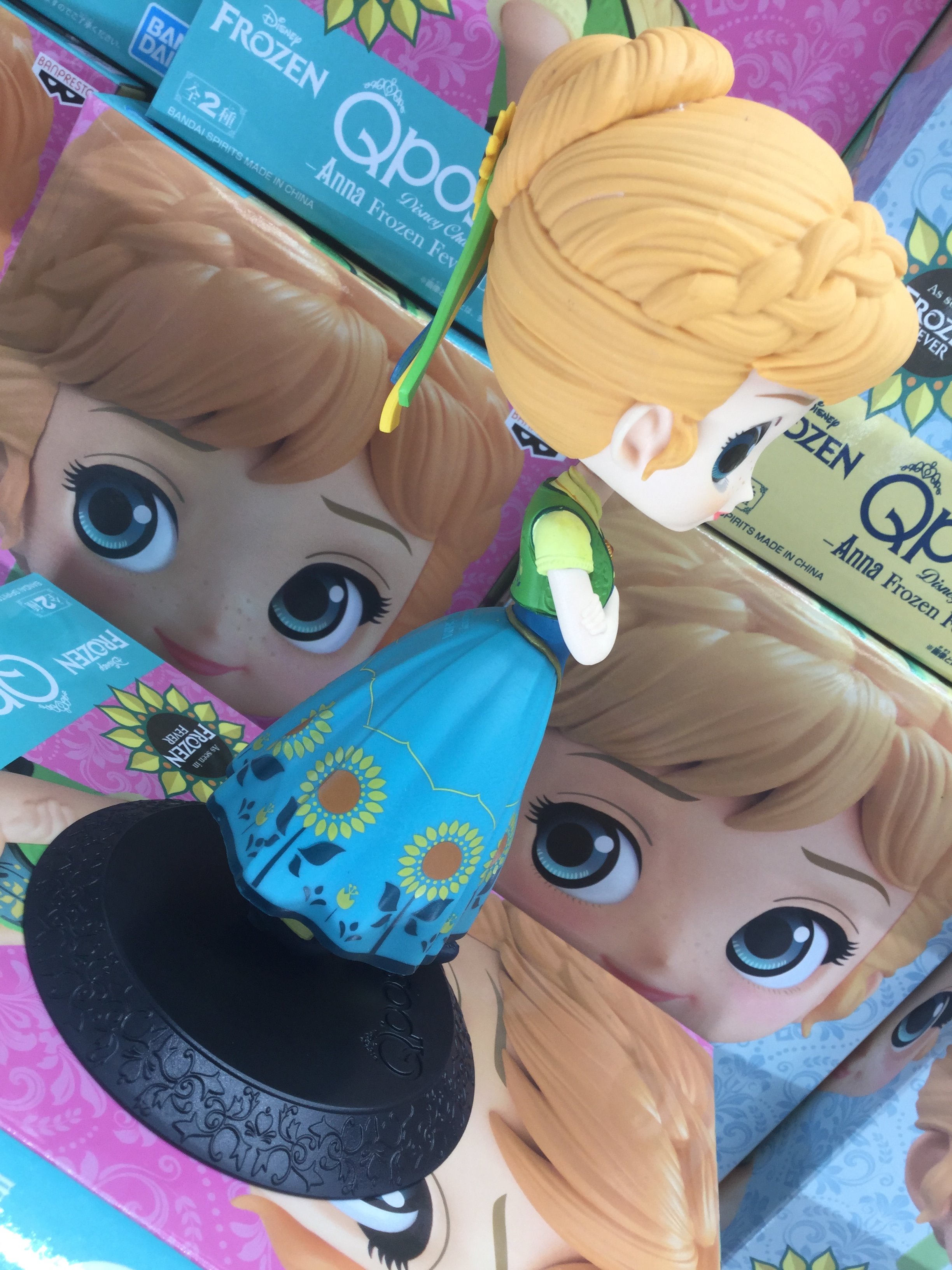 Anna Fever Design - Normal Color ของแท้ JP - Q Posket Banpresto [โมเดล Disney]